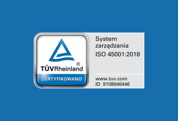 Wysoka jakość usług potwierdzona ceftyfikatem TÜV Rheinland