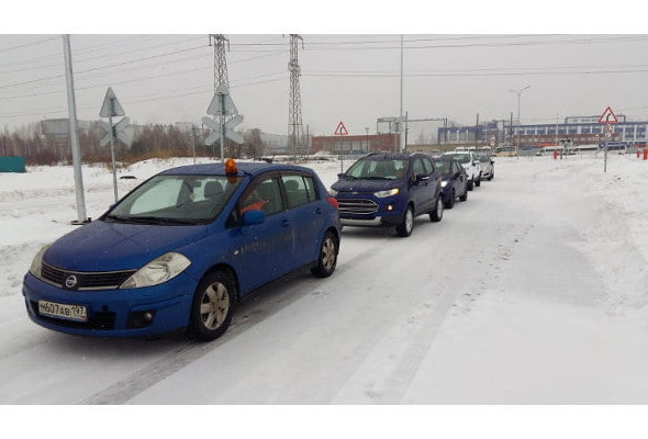 New Distribution Yard in Russia, NABEREZHNYE CHELNY, nearby FORD SOLLERS production plant